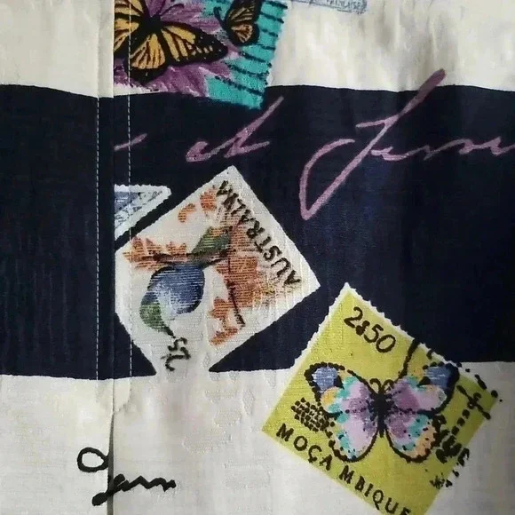 Chico's Postcard blazer/jacket Size 1 - Picture 7 of 11